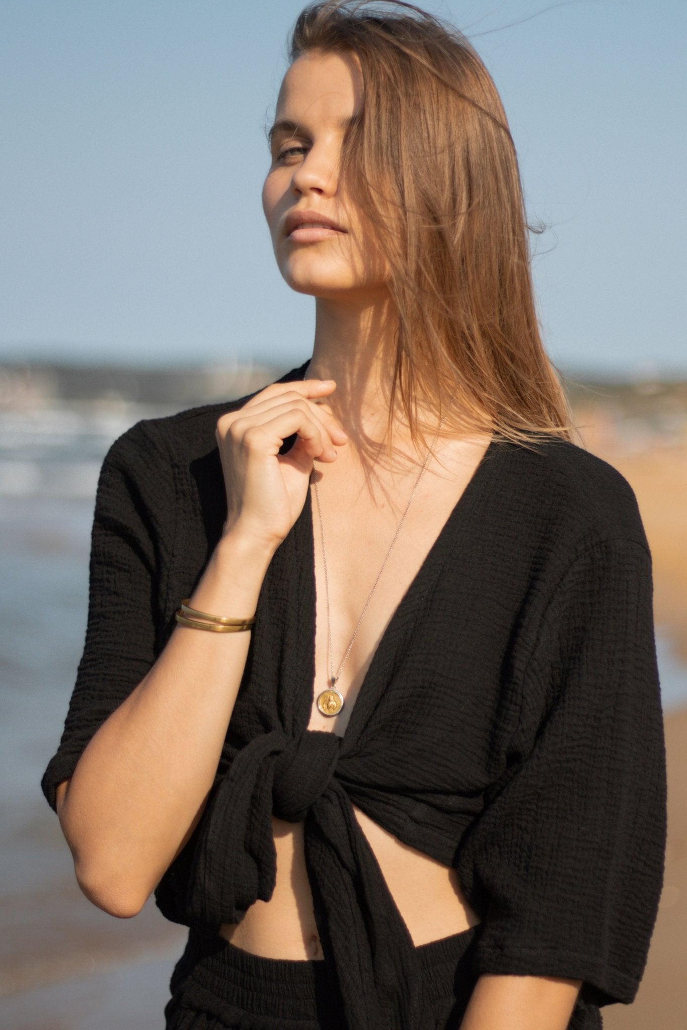 The Handloom Los Angeles Bali Wrap Top