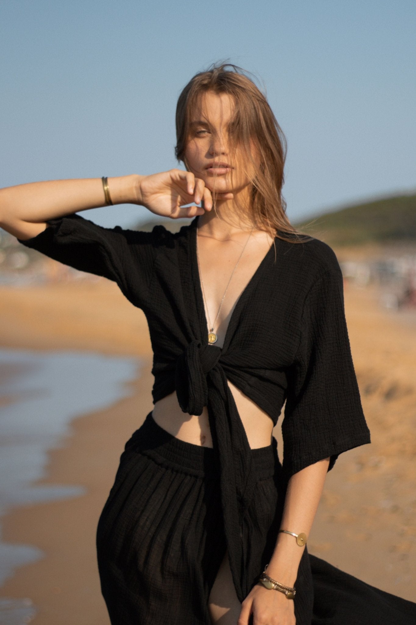 The Handloom Los Angeles Bali Wrap Top